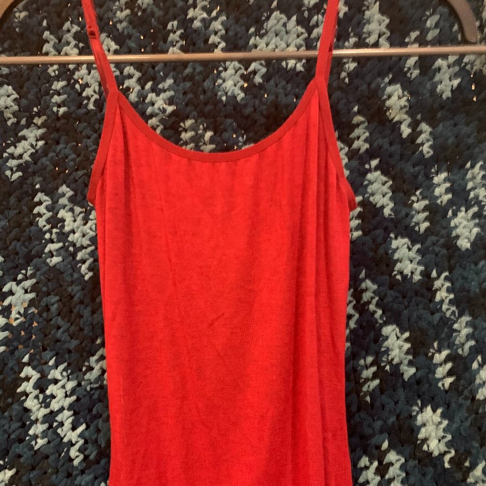 Simple Red Tank Top